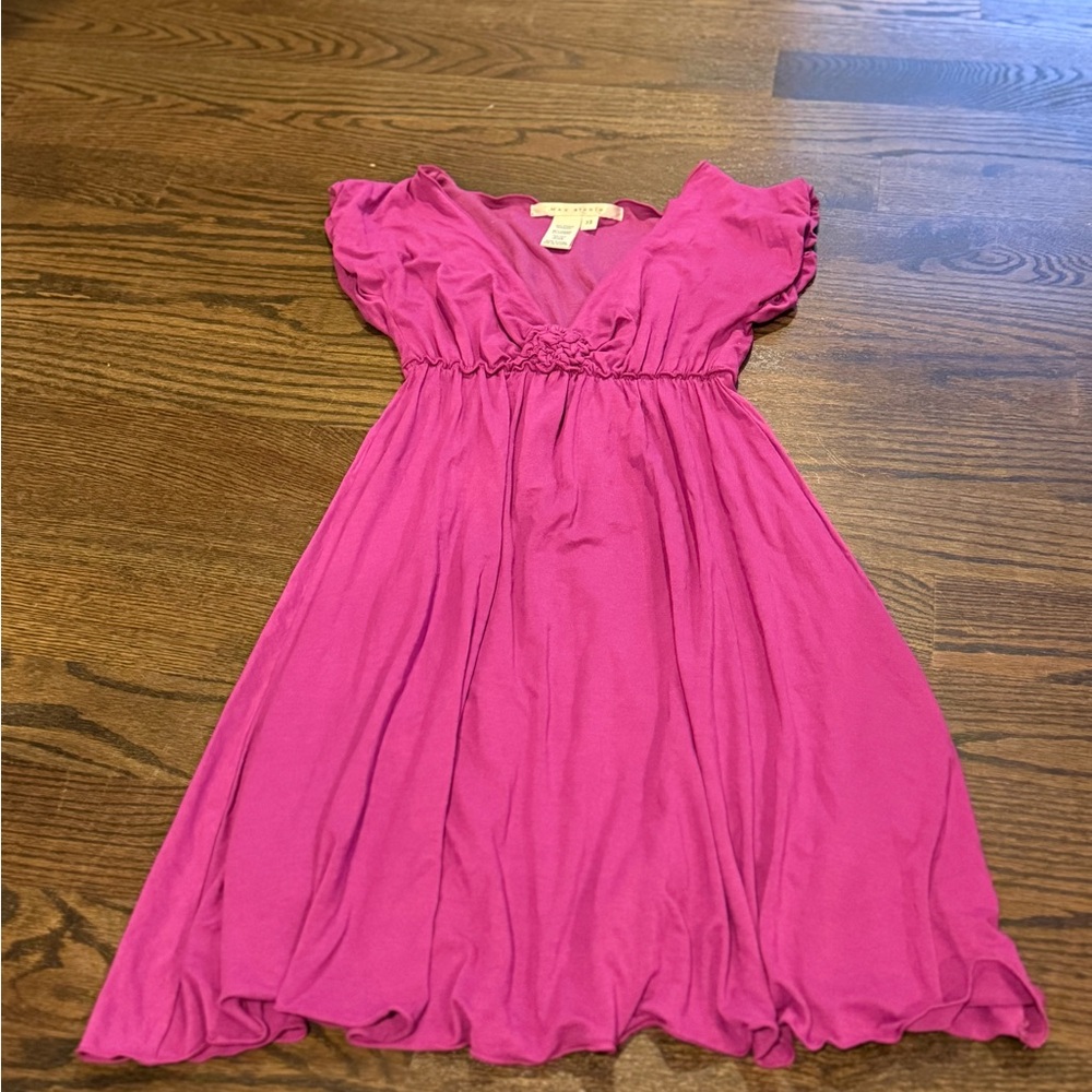 Max Studio Magenta  Dress